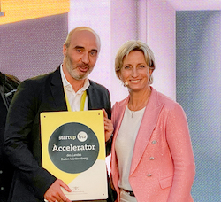 Christos Klamouris und Dr. Nicole Hoffmeister-Kraut 